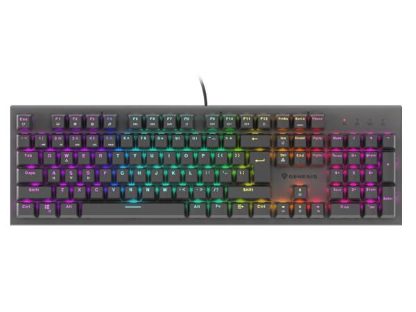 Tastatura gaming mecanica cu fir Genesis Thor 303, iluminare RGB - NKG-1877