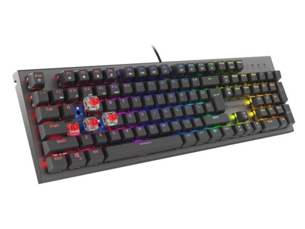 Tastatura gaming mecanica cu fir Genesis Thor 303, iluminare RGB - NKG-1877