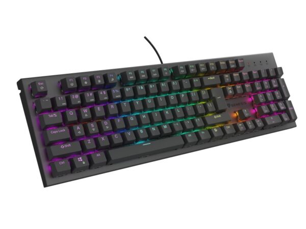 Tastatura gaming mecanica cu fir Genesis Thor 303, iluminare RGB - NKG-2177