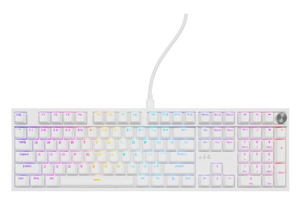 Tastatura gaming mecanica cu fir Genesis Thor 404, iluminare RGB - NKG-2299