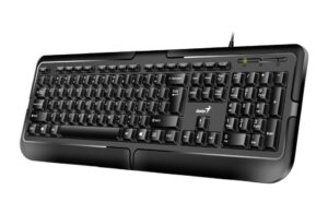 Tastatura Genius KB-118 cu fir, 104 taste, negru - G-31310051400