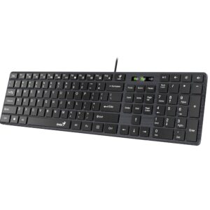 Tastatura Genius SlimStar 126, cu fir, neagra - G-31310017400