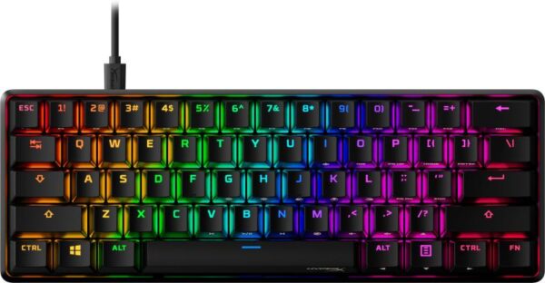 Tastatura HP HyperX Alloy Origins 60, LEDs RGB, USB - 4P5N4AA#ABA