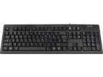 Tastatura KR-83 A4Tech, USB, neagra - KR-83-USB