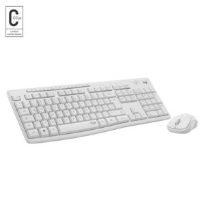 Tastatura Logitech MK295 Silent Wireless Combo, Wireless, Alb - 920-009824