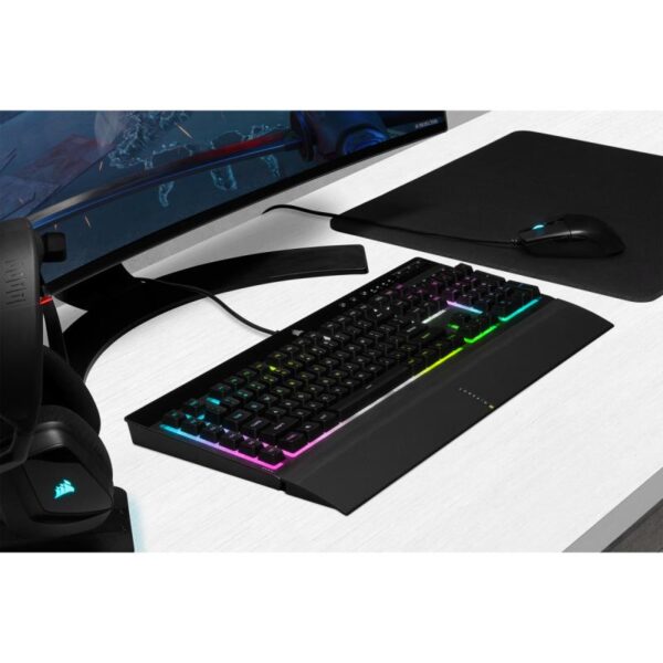 Tastatura mecanica CORSAIR K55 RGB PRO XT Gaming USB - CH-9226715-NA