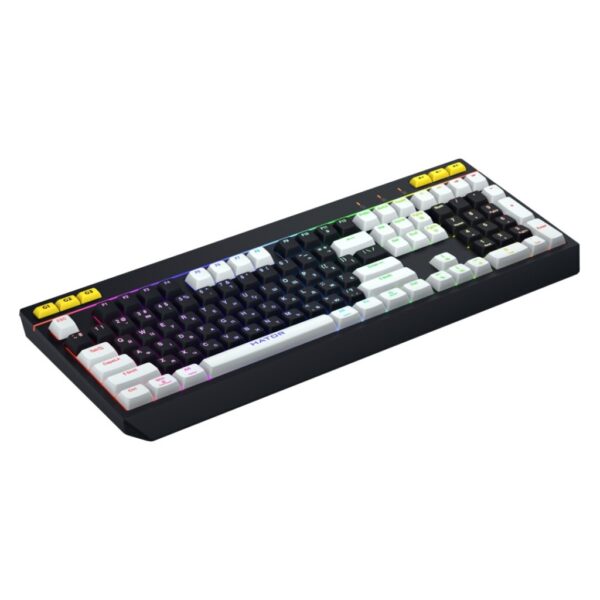 Tastatura mecanica cu fir Hator Icefall, conectivitate USB - HTK400US