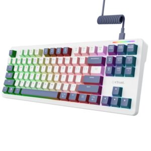 Tastatura mecanica cu fir Trust GXT 872 Xyra TKL, backlight - TR-25729