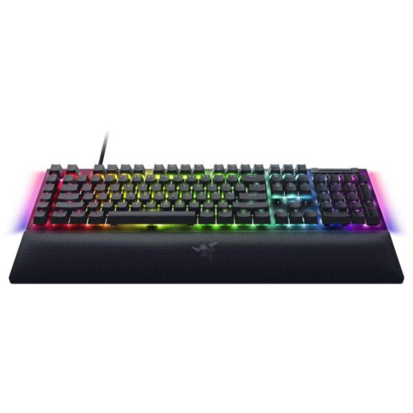 Tastatura mecanica gaming BlackWidow V4 (Green Switch), negru - RZ03-04690100-R3M1