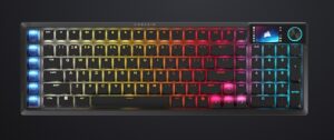 Tastatura Mecanica Gaming CORSAIR VANGUARD AIR 99, RGB, USB, Negru - CH-91HA01B-NA