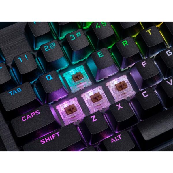 Tastatura mecanica RGB K70 PRO, key switches cherry mx BROWN, negru - CH-9109412-NA