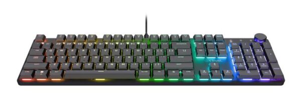 Tastatura mecanica Trust GXT 866 Torix cu fir, swtich linear - TR-24910