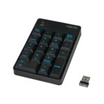 Tastatura numerica Logilink wireless, 2.4ghz, 18 taste, negru - ID0120