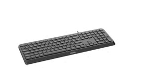 Tastatura Philips SPK6207, cu fir, 104 taste, 1.6m, negru