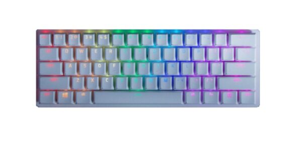 Tastatura Razer Razer Huntsman Mini, gaming, alba - RZ03-03390300-R3M1