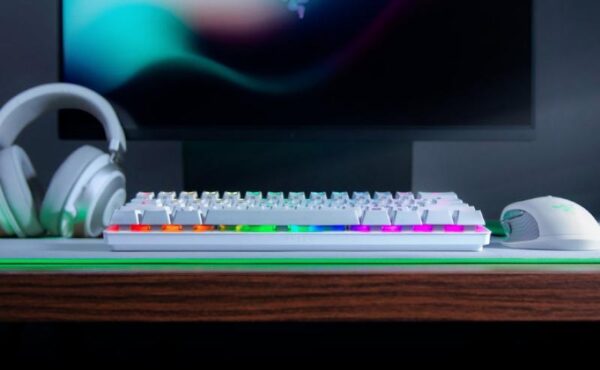 Tastatura Razer Razer Huntsman Mini, gaming, alba - RZ03-03390300-R3M1