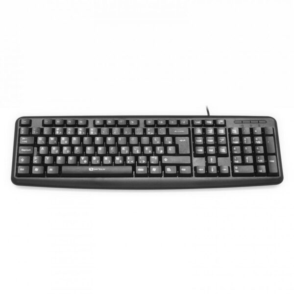 Tastatura Serioux 9400 ROMANIA, cu fir, RO layout, neagra - SRXK-9400ROUSB