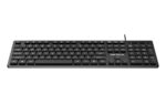 Tastatura Serioux cu fir, interfata USB, 104 taste, material ABS - SRXK-SKB704WD