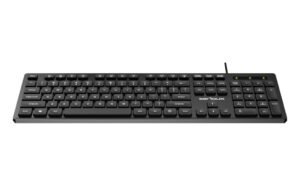 Tastatura Serioux cu fir, interfata USB, 104 taste, material ABS - SRXK-SKB704WD