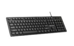 Tastatura Serioux cu fir, interfata USB, 104 taste, material ABS - SRXK-SKB704WD