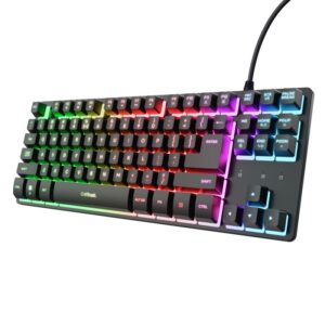 Tastatura Trust cu fir GXT833W Thado TKL, numar butoane 87 - TR-25886