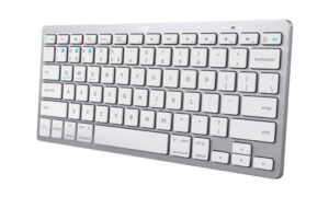 Tastatura Trust Wireless, numar taste 85, alb - TR-24651