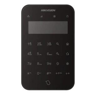 Tastatura wireless LCD AX PRO Hikvision DS-PK1-LT-WE/BK