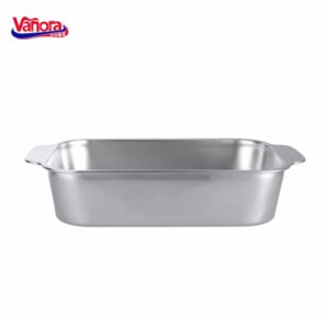 TAVA INOX 33x19x7.5 CM, LORA, VANORA HOME - VN-FM-T33