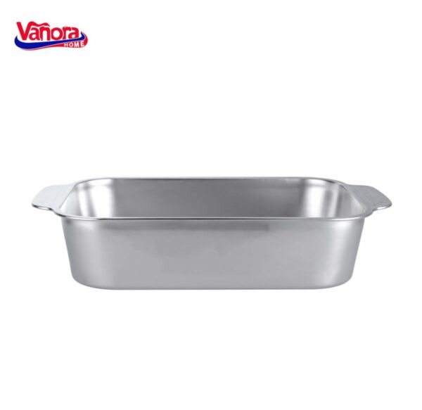 TAVA INOX 33x19x7.5 CM, LORA, VANORA HOME - VN-FM-T33