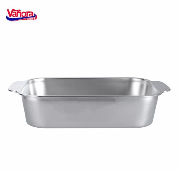 TAVA INOX 41x24.5x8.5 CM, LORA, VANORA HOME - VN-FM-T41