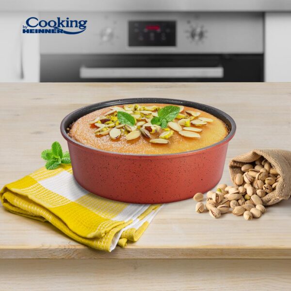 TAVA ROTUNDA ACOPERIRE CERAMICA 30x10 CM, ANCA, COOKING BY HEINNER - HR-FM-A3010
