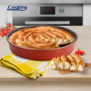 TAVA ROTUNDA ACOPERIRE CERAMICA 40x7 CM, ANCA, COOKING BY HEINNER - HR-FM-A407