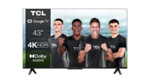 TCL 43"-108CM LED Smart TV 4K Black - 43P638