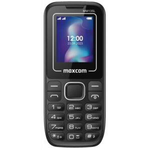 Telefon MaxCom MM135 LIGHT, Single SIM, RAM, 2G, Negru