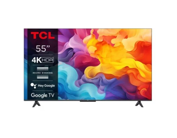 Televizor LED Smart TCL 55V6B (Gama 2024), 4K Ultra HD, 139 cm