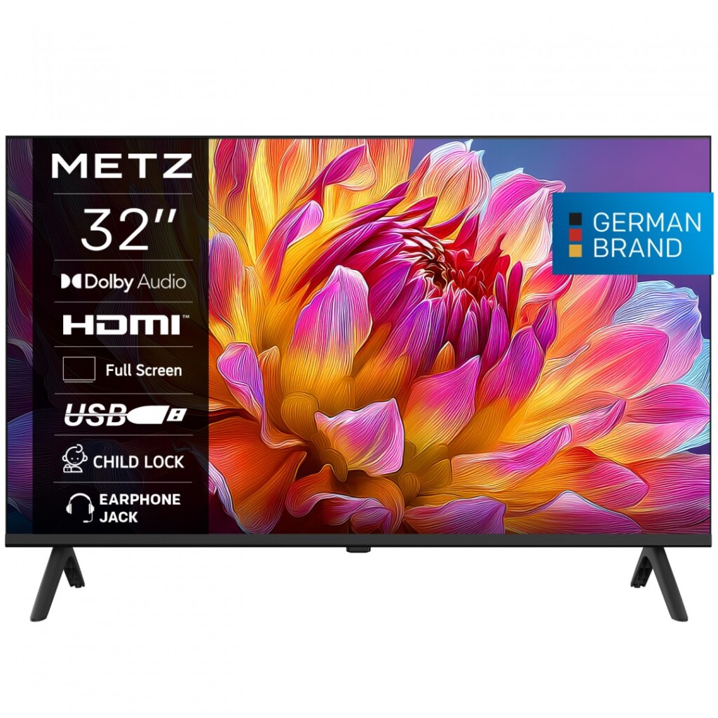 Televizor METZ LED 32MTH2000Z, 80 cm, HD, Clasa E (Model 2026)-01 Televizor METZ LED 32MTH2000Z, 80 cm, HD, Clasa E (Model 2026) - imagine 1