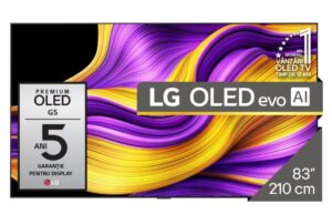 Televizor OLED Evo Smart LG 83G51LW, 4K, HDR, 210cm - OLED83G51LW.AEU