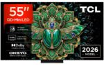 Televizor QD-MiniLED TCL 55MQLED75L, 138 cm, Smart Google TV