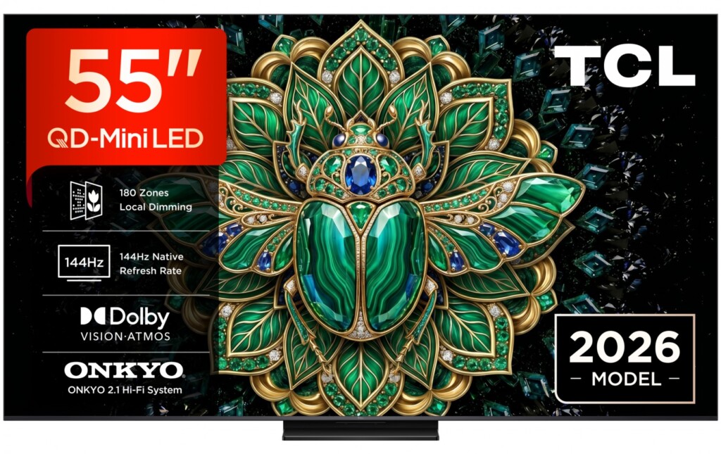 Televizor QD-MiniLED TCL 55MQLED75L, 138 cm, Smart Google TV-01 Televizor QD-MiniLED TCL 55MQLED75L, 138 cm, Smart Google TV - imagine 1