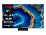 Televizor Smart QLED TCL 85C805 216 CM (85``) 4K Ultra