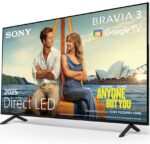 Televizor Sony BRAVIA 3 LED 43S35, 108 cm, Smart Google TV - K43S35BP.CEI Televizor Sony BRAVIA 3 LED 43S35, 108 cm, Smart Google TV - K43S35BP.CEI
