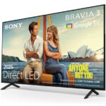Televizor Sony BRAVIA 3 LED 65S35, 164 cm, Smart Google TV - K65S35B.CEI