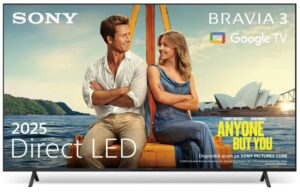 Televizor Sony BRAVIA 3 LED 75S35, 189 cm, Smart Google TV - K75S35B.CEI