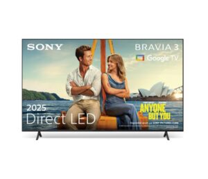 Televizor Sony BRAVIA 3 LED 75S39, 189 cm, Smart Google TV - K75S39B.CEI