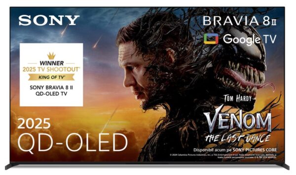 Televizor Sony BRAVIA 8M2 OLED 55XR8M2, 139 cm, Smart Google TV - K55XR8M25BP.CEI