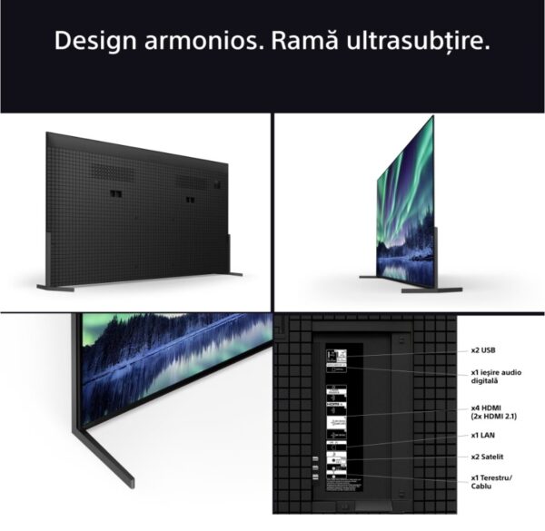 Televizor Sony BRAVIA 8M2 OLED 55XR8M2, 139 cm, Smart Google TV - K55XR8M25BP.CEI