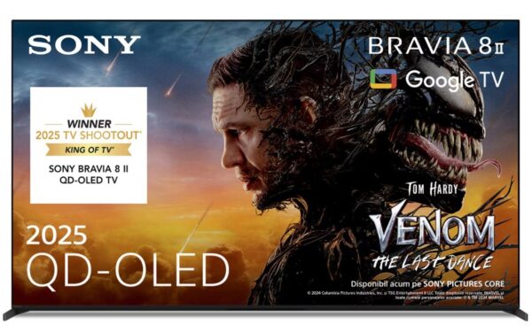 Televizor Sony BRAVIA 8M2 OLED 65XR8M2, 164 cm, Smart Google TV - K65XR8M25BP.CEI