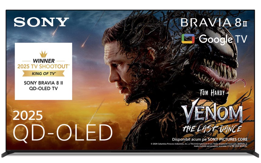 Televizor Sony BRAVIA 8M2 OLED 65XR8M2, 164 cm, Smart Google TV - K65XR8M25BP.CEI Televizor Sony BRAVIA 8M2 OLED 65XR8M2, 164 cm, Smart Google TV - K65XR8M25BP.CEI