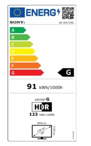 Televizor Sony BRAVIA LED 55X75WL, 139 cm, Smart Google TV - KD55X75WLPAEP