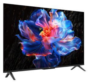 Televizor TCL LED 43P6K, 108 cm, Smart Google TV, 4K, Clasa F
